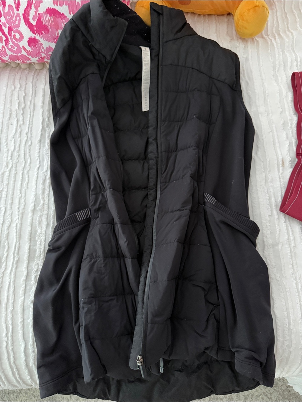 lululemon athletica Black Quilted Jacket